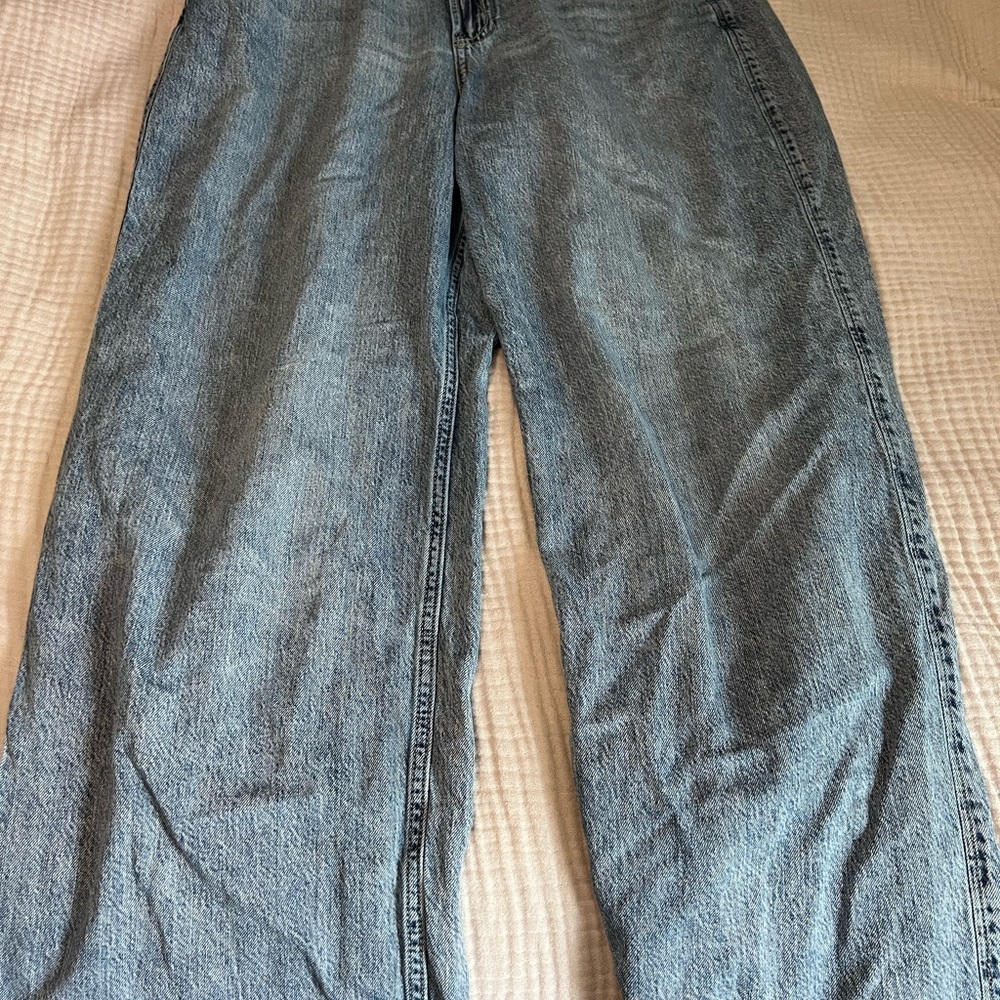 Hollister Blue Flare & Wide Leg Jeans
